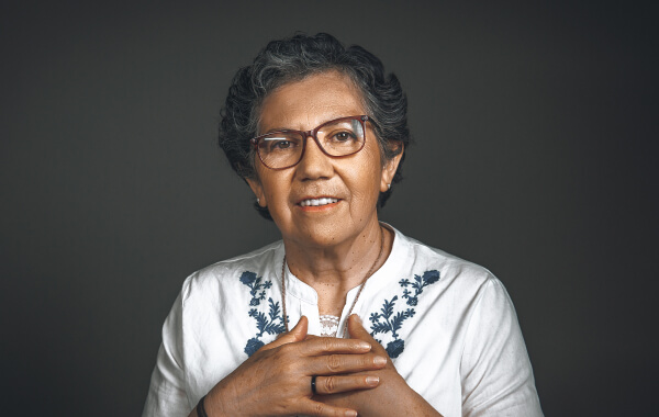 Hna. Nelly León, Presidenta Fundación Mujer Levántate